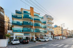 1054 - Apartamento Centro de Bombinhas - Vista Mar - 1 Vaga Garagem - 50 metros Praia
